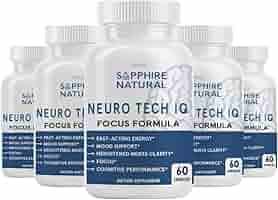 Amazon.com: Neuro Tech IQ (5 Pack, 300 Capsules) : Health